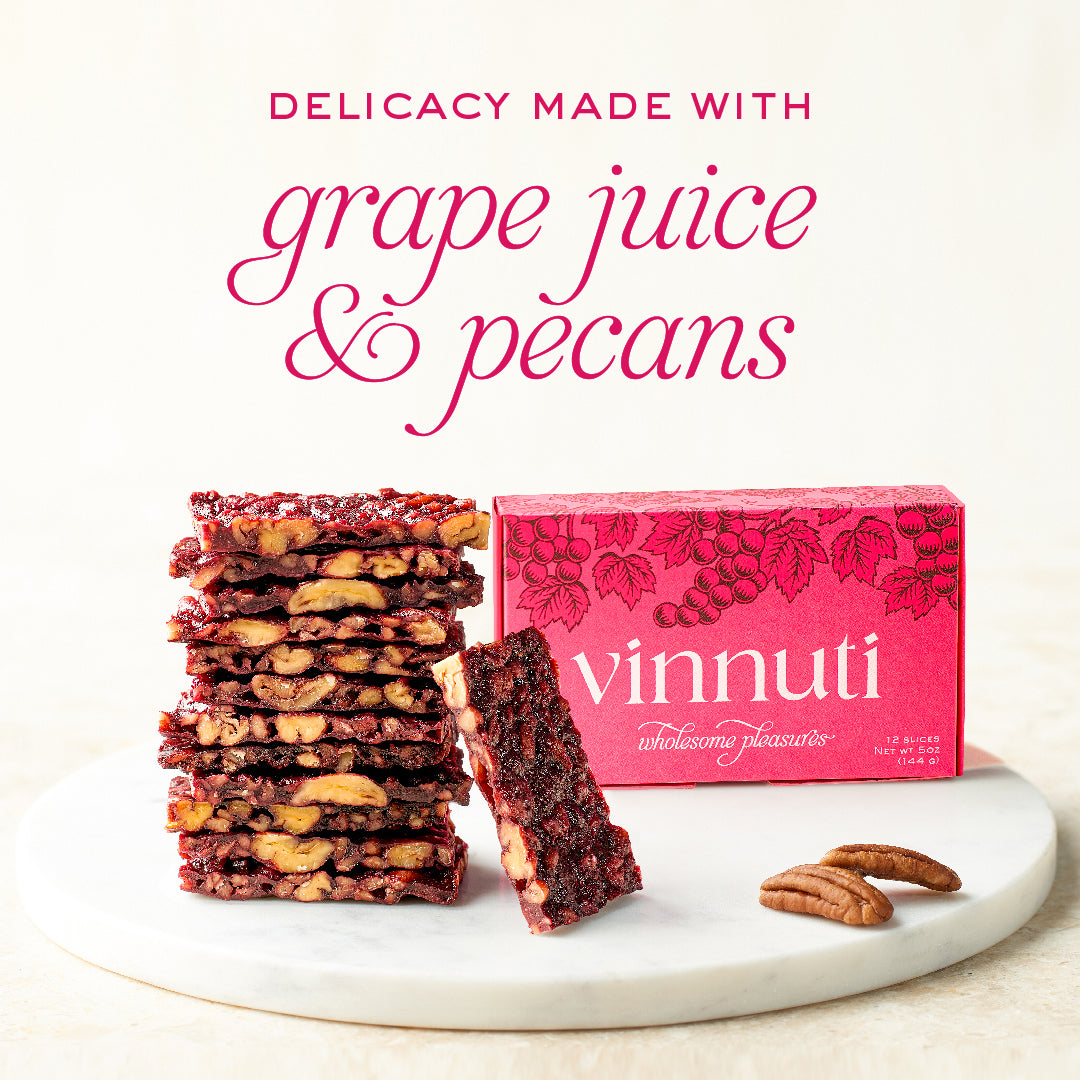 Vinnuti - a wholesome delicacy made with grape juice and pecans